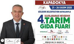 4.NEVAGRİ Tarım ve Gıda Fuarı Gülşehir’de Kapılarını Açıyor