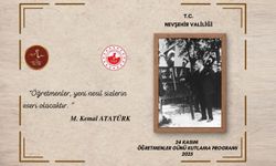 Nevşehir’de Öğretmenler Günü Kutlama Programı Belirlendi