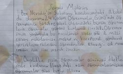 Nevşehirli Minik Neşet’ten Elazığ İl Müdürü’ne Yürek Isıtan Mektup