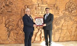 Nevşehir İl Milli Eğitim Müdürü Yazıcı’dan NEVÜ Rektörü Aktekin’e Ziyaret