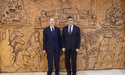 Emekli Büyükelçi Numan Hazar Rektör Aktekin’i Ziyaret Etti