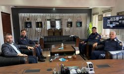 Alay Komutanı Çelik Başkan Güneş'i Ziyaret Etti