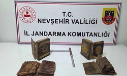 Nevşehir’de el yazması Tevrat ele geçirildi