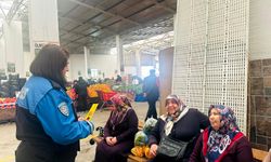 Nevşehir Polisi Pazarda KADES'i Tanıttı