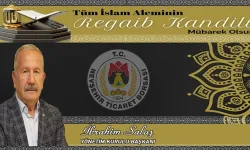 NTB Başkanı Salaş'tan Üç Aylar Ve Regaib Kandili Mesajı