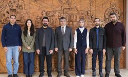 ‘İhtisas Akademisi’ni Tamamlayan Öğrencilerden Rektör Aktekin’e Ziyaret