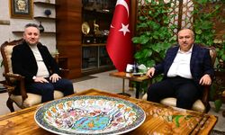 Vali Fidan, KAPTİD ve Başkan Ateş'i Makamında Kabul Etti