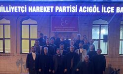 MHP Nevşehir İl Teşkilatı Aralık Ayı Toplantısını Acıgöl’de Yaptı
