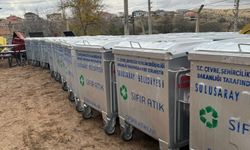 Nevşehir Sulusaray’a Hibe Yeni Çöp Konteynerleri