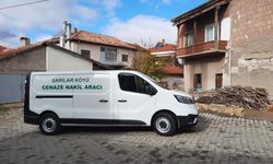 Avanos Sarılar Köyü’ne Hayırseverden Cenaze Aracı Bağışı