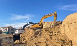 Avanos TOKİ İlkokulu İnşaatı Hafriyat Çalışmaları Başladı