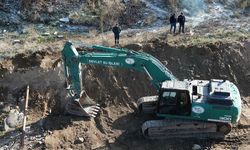 Nar Beldesi’nde Dere Islahı Çalışmaları Sürüyor