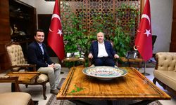 Vali Fidan, TGA'ya seçilen Murat Yavuz'u ağırladı