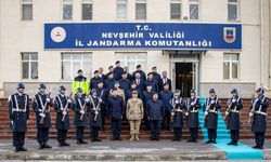 Tümgeneral Özer’den Nevşehir İl Jandarma Komutanlığı’na Denetim