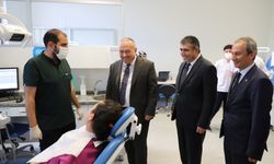 NEVÜ Yeni Diş Hekimliği Fakültesi Binasında İnceleme