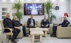 Açıkgöz’den İl Jandarma Komutanı Çelik’e Ziyaret