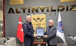 İl Jandarma Komutanı Çelik’ten Ragıp Özaltın’a İade-i Ziyaret