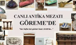 Nevşehir'in İlk Canlı Antika Mezatı GÖREME’de Büyük İlgi Görüyor