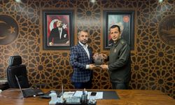 Karapınar Belediye Başkanı Güneş, Askerlik Şube Başkanını Ağırladı