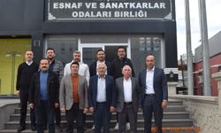 Başkan Korkutmaz ve Personeli, Birlik Başkanlığına Çalışma Ziyaretinde Bulundu