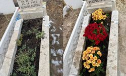 Nevşehir’de Mezar Üzerindeki Çiçekler Çalındı