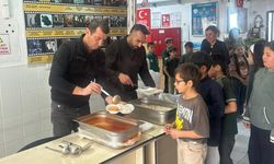 Atatürk Ortaokulu’nda Yerli Malı Haftası Kuru Fasulye–Pilav İkramı