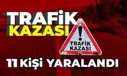 Nevşehir'de Otomobil ile Otobüs Çarpıştı: 11 Yaralı