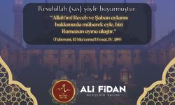 Nevşehir Valisi Ali Fidan'dan Üç Aylar Mesajı