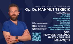 Op. Dr. Mahmut Tekecik Hasta Kabulüne Başladı