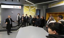 Hoca Ahmet Yesevi Üniversitesi Heyeti NEVÜ’nün Akademik ve Teknolojik Altyapısını İnceledi