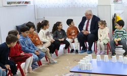 İl Millî Eğitim Müdürü Yusuf Yazıcı, 23 Nisan Anaokulumuzu Ziyaret Etti