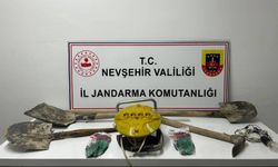 Nevşehir’de Kaçak Kazıya Suçüstü: 5 Şüpheli Yakalandı