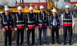 Başkan Salaş, Hisarcıklıoğlu ve İDTM Yönetimiyle İFM İnşaatını gezdi