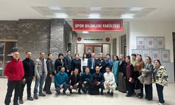 Hoca Ahmet Yesevi Üniversitesi Heyeti, NEVÜ Spor Bilimleri Fakültesi’nin Bilimsel ve Teknolojik Altyapısını İnceledi