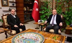 Nevşehir Valisi Fidan’dan TİMBİR Genel Başkan Yardımcısı Cengiz Aksan’a Kabul