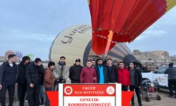 Ürgüp’te Öğrencilerin Sıcak Hava Balon Keyfi