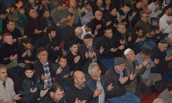 Miraç Kandilinde Ürgüp’te camiler doldu taştı