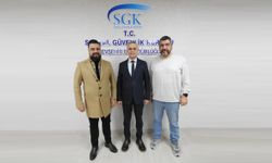 Özel Versa Hastanesi’nden SGK İl Müdürü Baltacı’ya Hayırlı Olsun Ziyareti