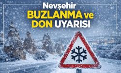 Meteorolojiden Uyarı: Nevşehir’de Yollarda Buzlanma Tehlikesi