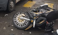 Nevşehir'de Otomobil ile Motosiklet Çarpıştı, 2 Yaralı