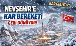 Nevşehir’e Kar Yağışı Yeniden Geliyor! İl Genelinde 3 Gün Kar Bekleniyor