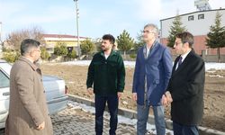 Derinkuyu’da Okul Bahçesine Spor Sahaları İçin İnceleme