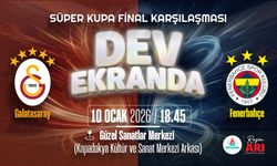 Nevşehir’de Süper Kupa Coşkusu Dev Ekranda