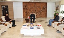 Nevşehir Eğitime Destek Platformu Yönetimi Rektör Aktekin’i Ziyaret Etti