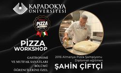 Almanya Pizza Şampiyonu Kapadokya Üniversitesi’nde