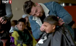 Nevşehirli Kuaför Köylerde Çocukları Ücretsiz Tıraş Ediyor