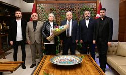 Vali Fidan, Terziler Odası Başkanı Hakan Yalçınkaya ve Yönetimini Kabul Etti