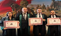 Nevşehir Barosu’na 3 Yeni Avukat Katıldı