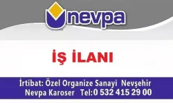 Nevşehir NEVPA Firması Güvenlik Görevlisi Alımı Yapacak