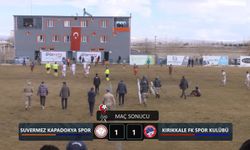 Suvermez Kapadokya Spor Kırıkkale'yi Elinden Kaçırdı: 1-1
